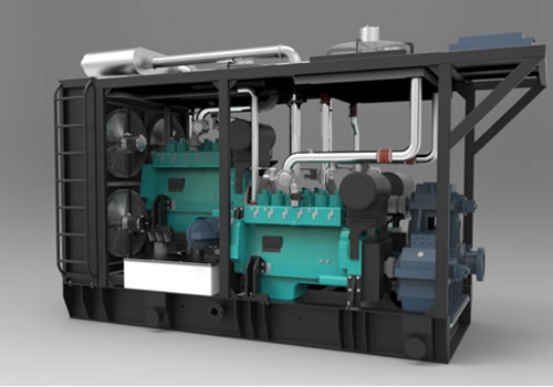 810kW天然ガス発電ユニット、産業用ガス発電ユニット